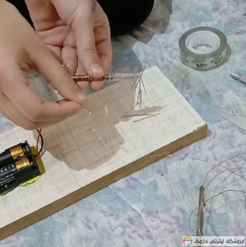 لوازم ساخت آهنربای الکتریکی